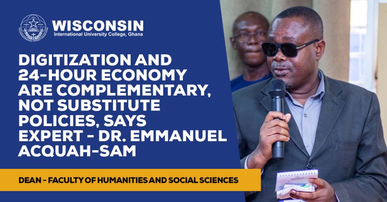 Digitization and 24-hour economy are complementary, not substitute policies, says expert – Dr. Emmanuel Acquah-Sam
