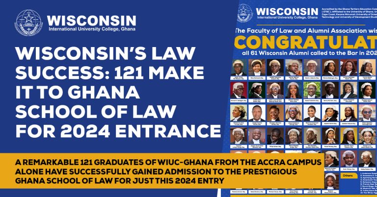 Wisconsin’s Law Success: 121 Make It To Ghana School Of Law For 2024 Entrance