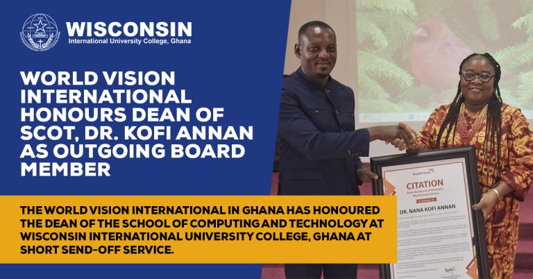 World Vision International Honours Dean of Scot, Dr. Kofi Annan As Outgoing Board Member