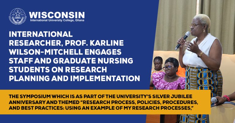 International Researcher, Professor Karline Wilson-Mitchell Engages Staff And Graduate Nursing Students On Research Planning And Implementation