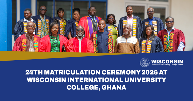 24th Matriculation Ceremony 2026 at Wisconsin International University College, Ghana