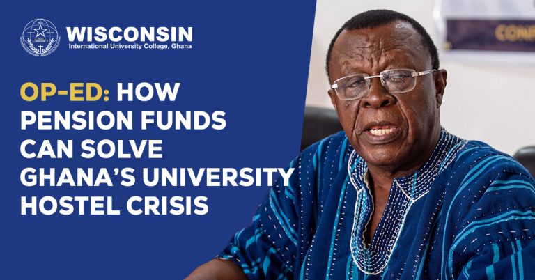 Proposed model for Ghana pension funds student housing funding.