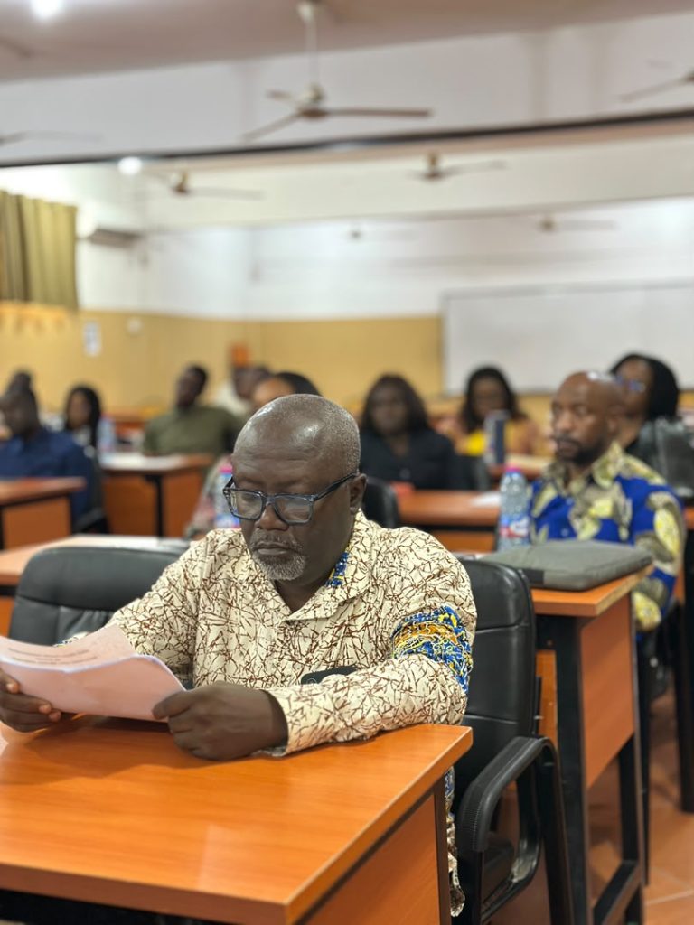 WIUC-Ghana Faculty of Law lecturers attending a one-day training ahead of the 2026/2027 academic year.