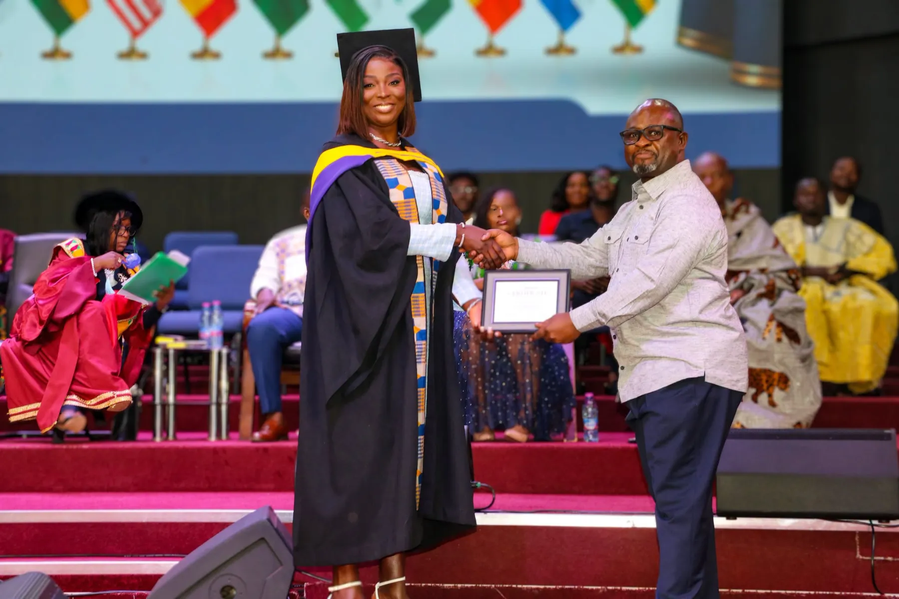 WIUC-Ghana graduation moment