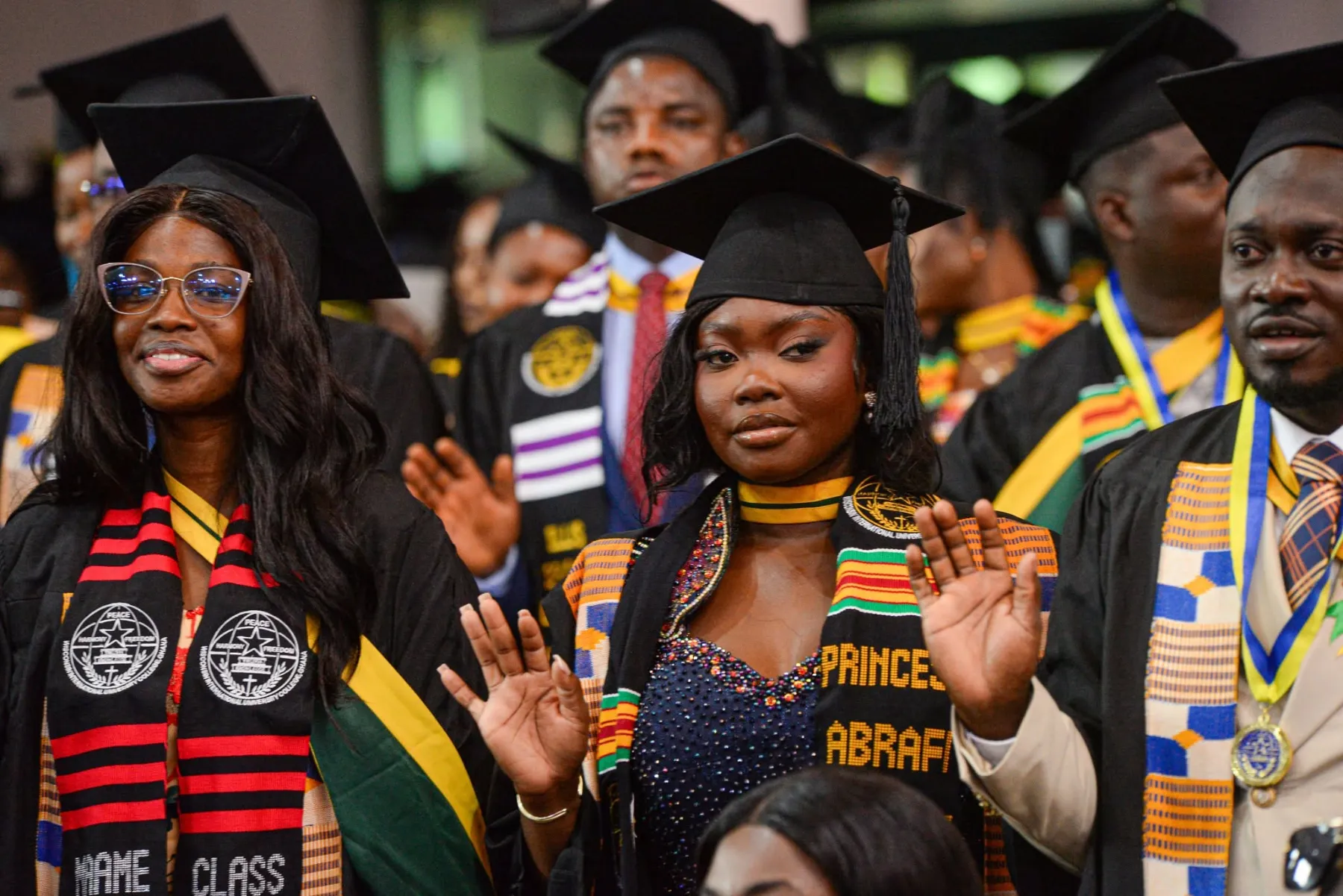 WIUC-Ghana graduation moment