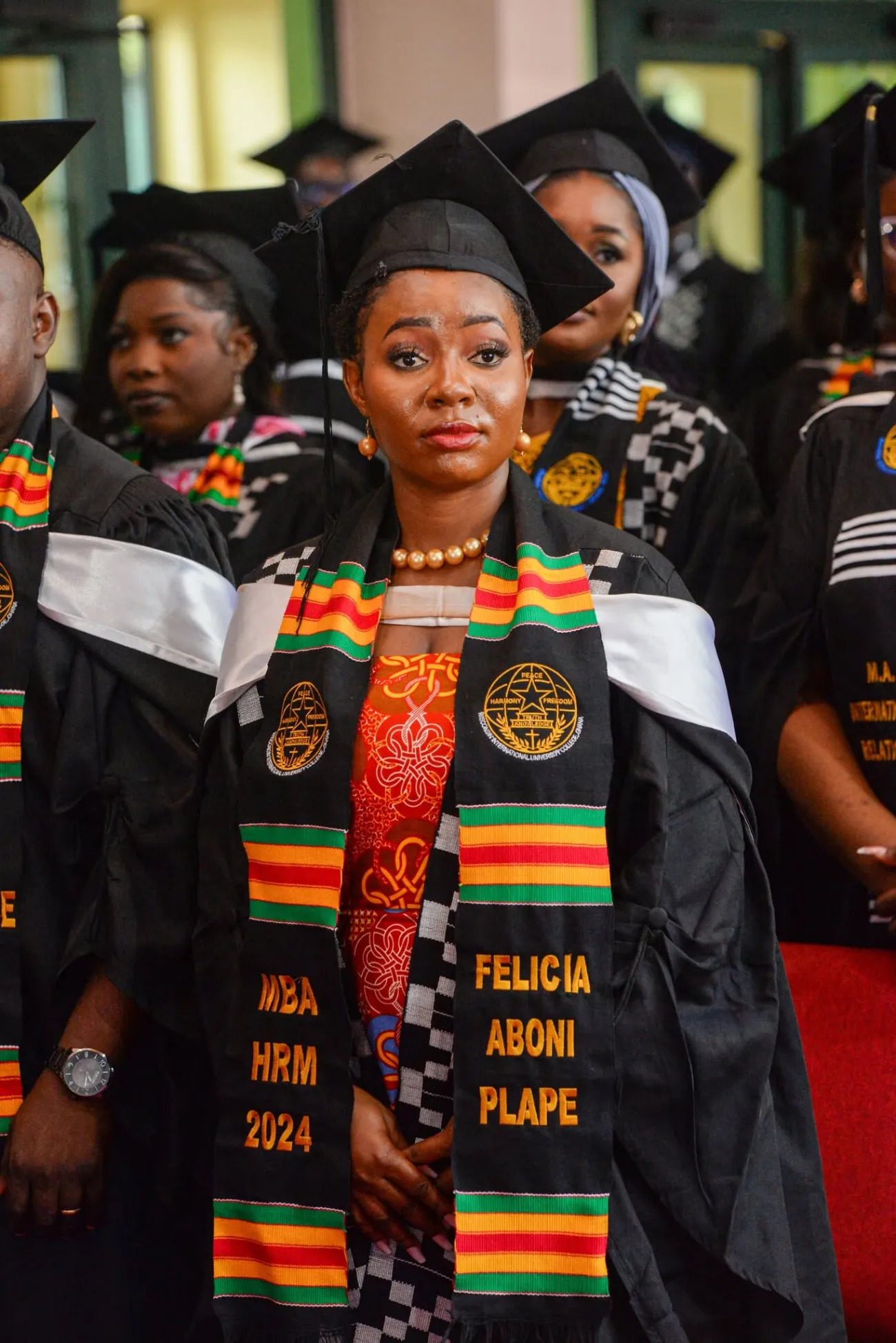 WIUC-Ghana graduation moment
