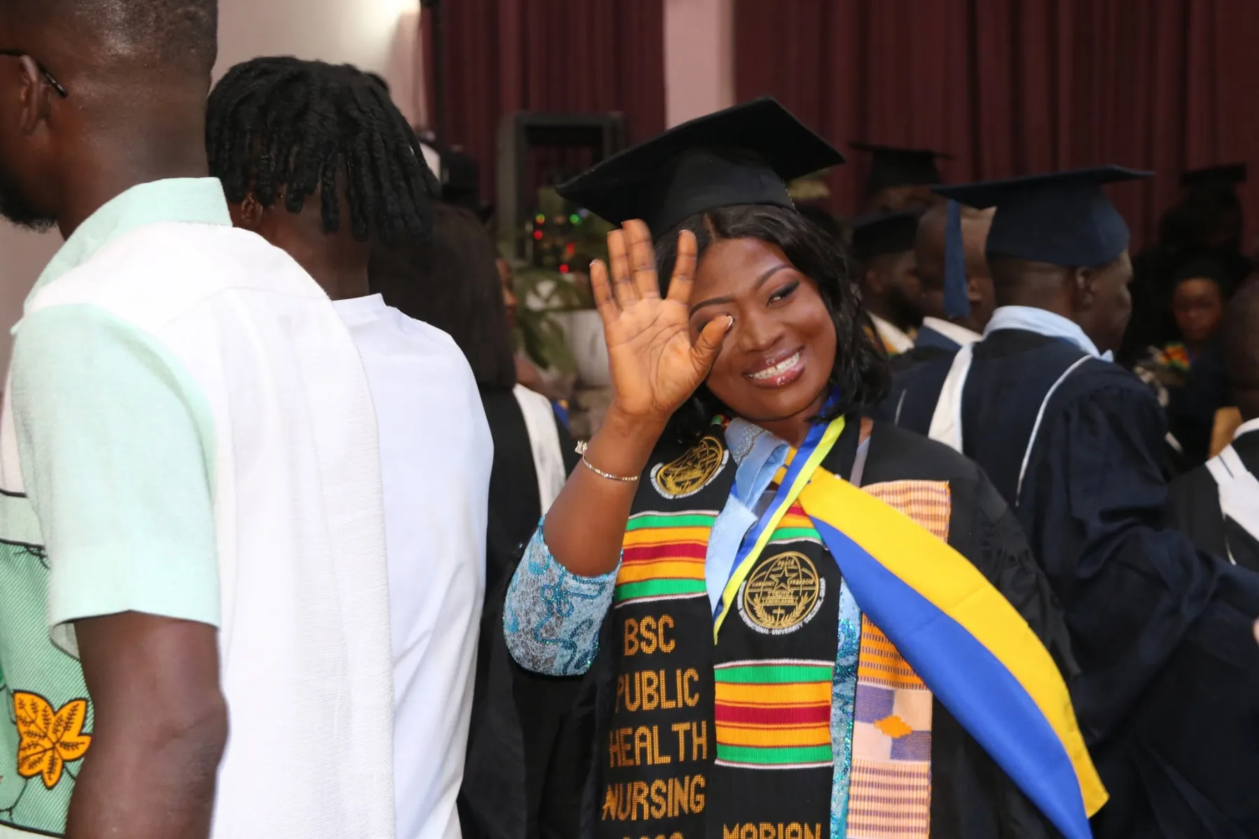 WIUC-Ghana graduation moment