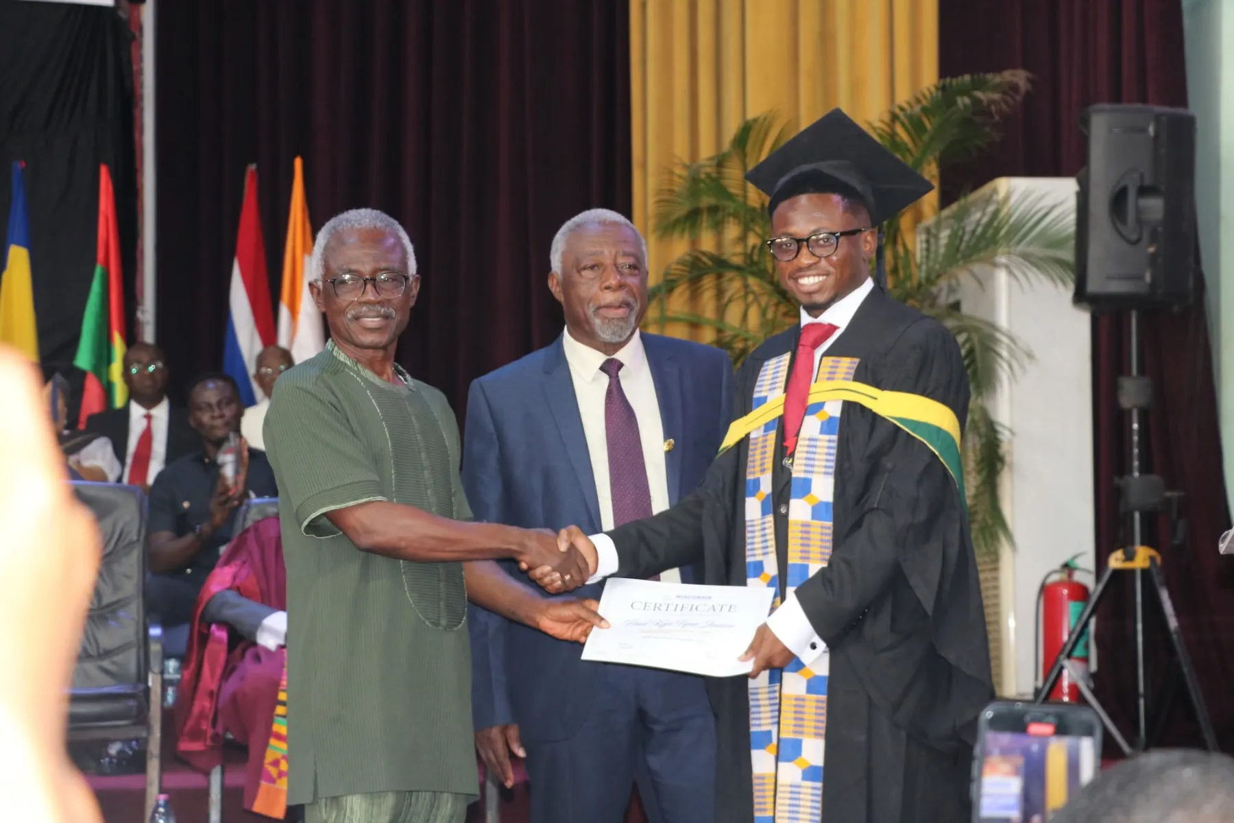 WIUC-Ghana graduation moment