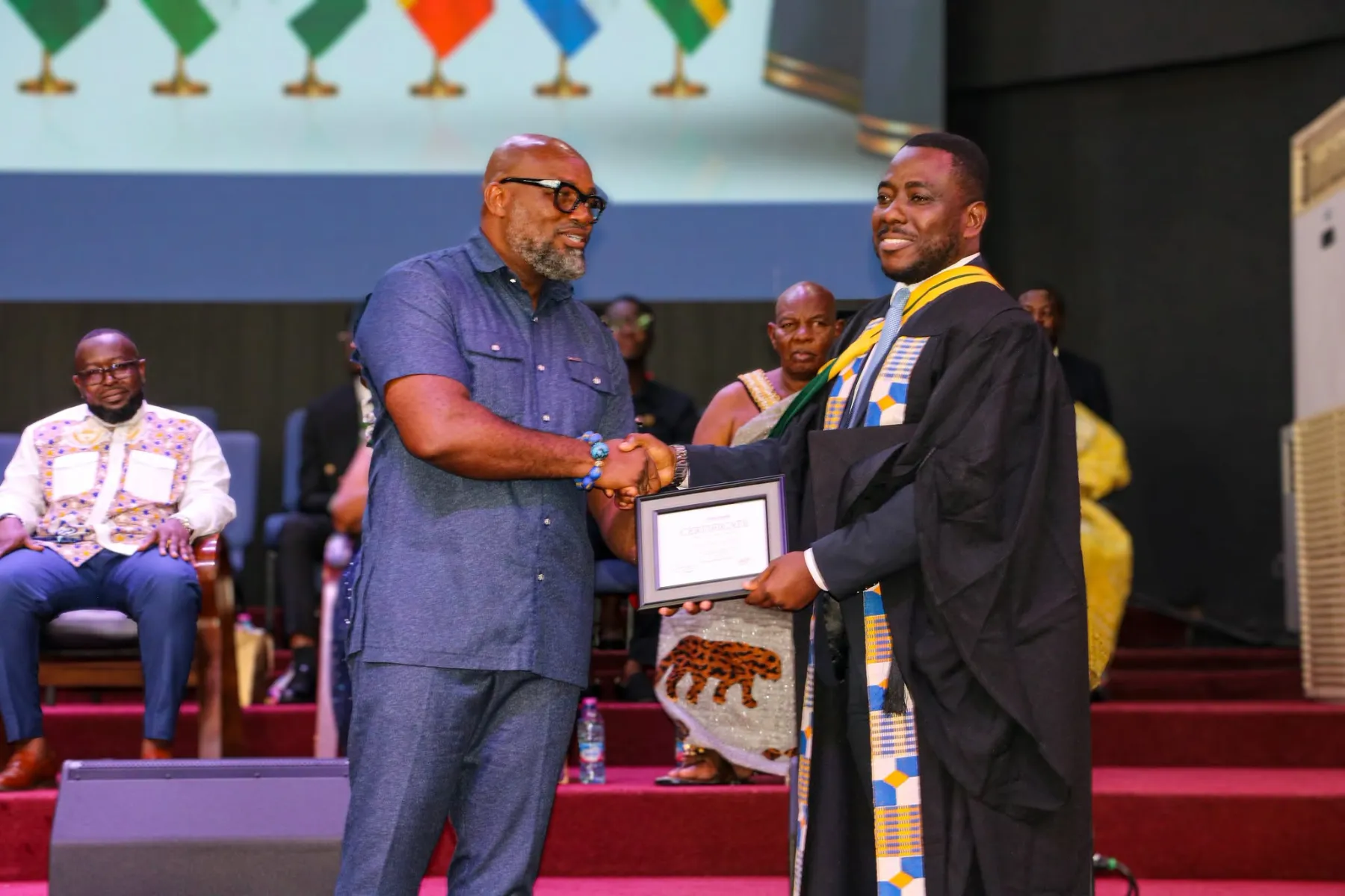 WIUC-Ghana graduation moment